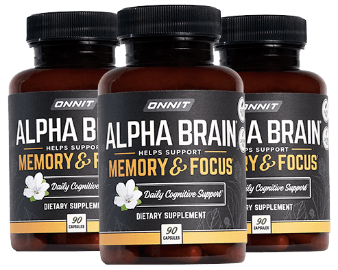 3x Alpha BRAIN®